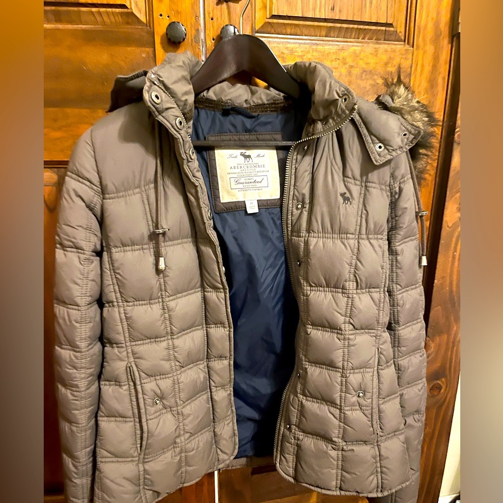 Abercrombie & Fitch Down Puffer Jacket
